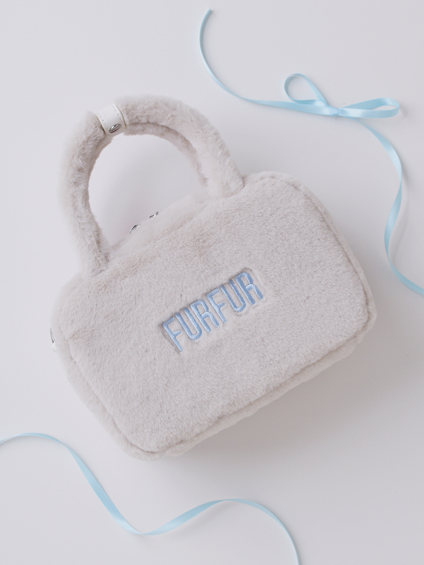 オフィシャルサイト限定カラー】エコファースクエアボストンバッグ