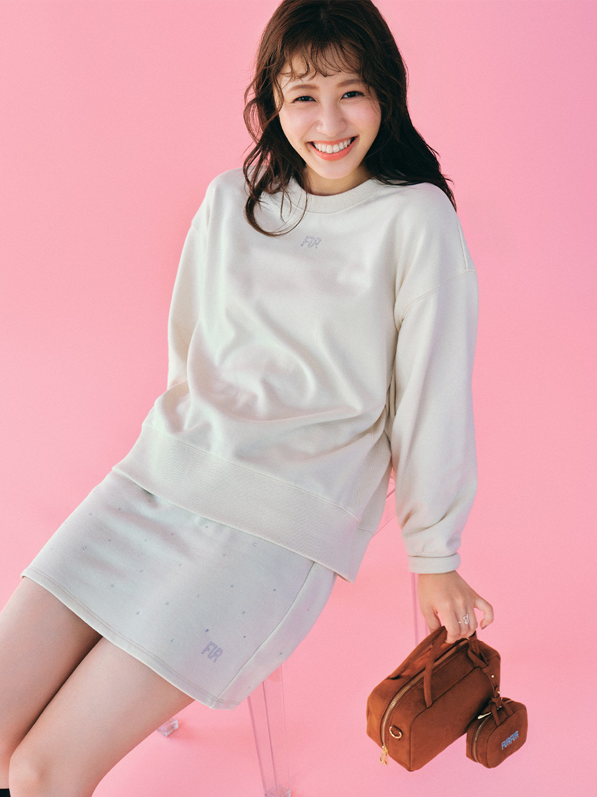 クリスタルロゴスウェットセットアップ(セットアップ)｜ワンピース