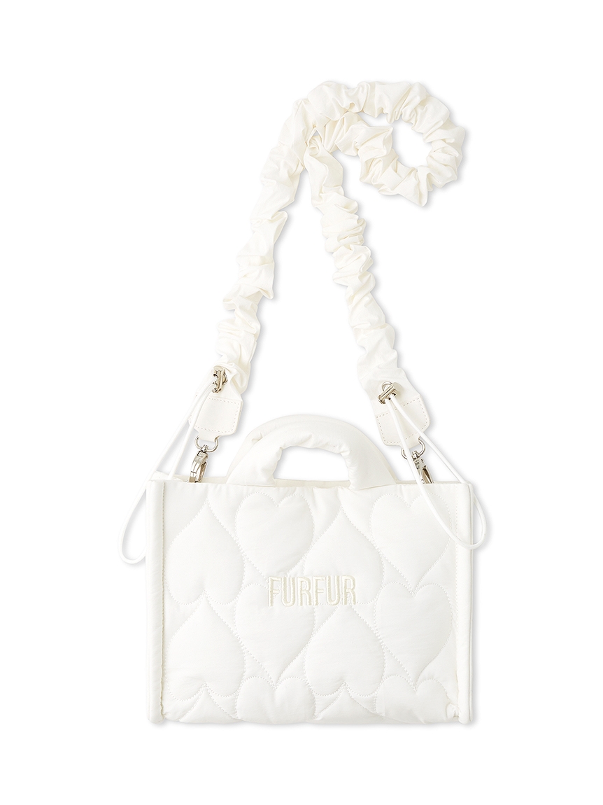 オフィシャルサイト限定カラー】ハートキルティングバッグ(バッグ