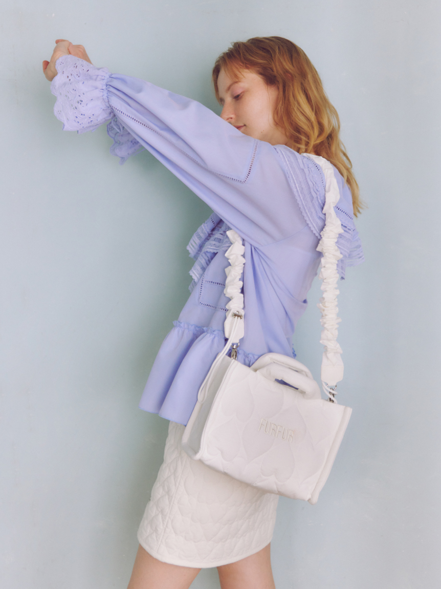 オフィシャルサイト限定カラー】ハートキルティングバッグ(バッグ