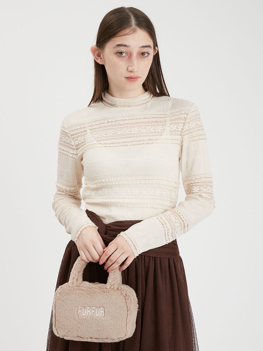 オフィシャルサイト限定カラー】エコファースクエアボストンバッグ