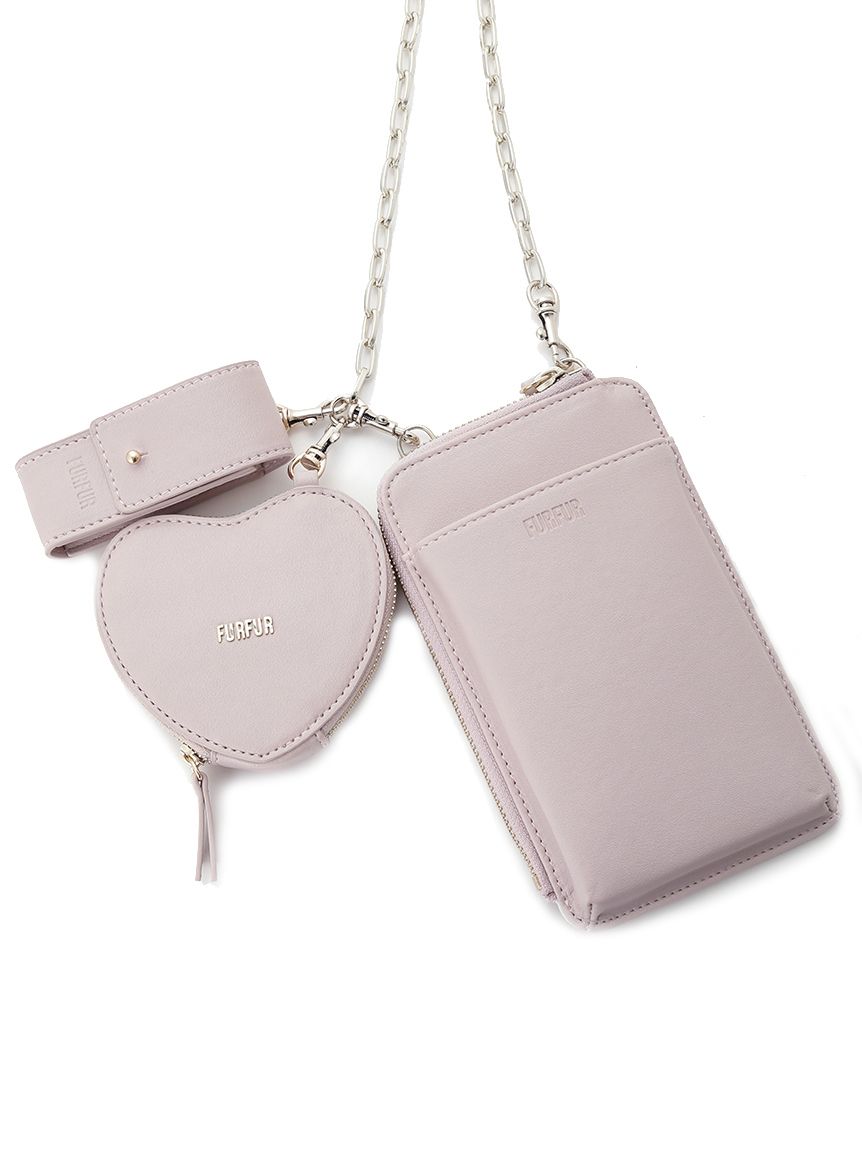 WEB限定カラー】3SETマルチショルダー(財布/ポーチ)｜ファッション雑貨