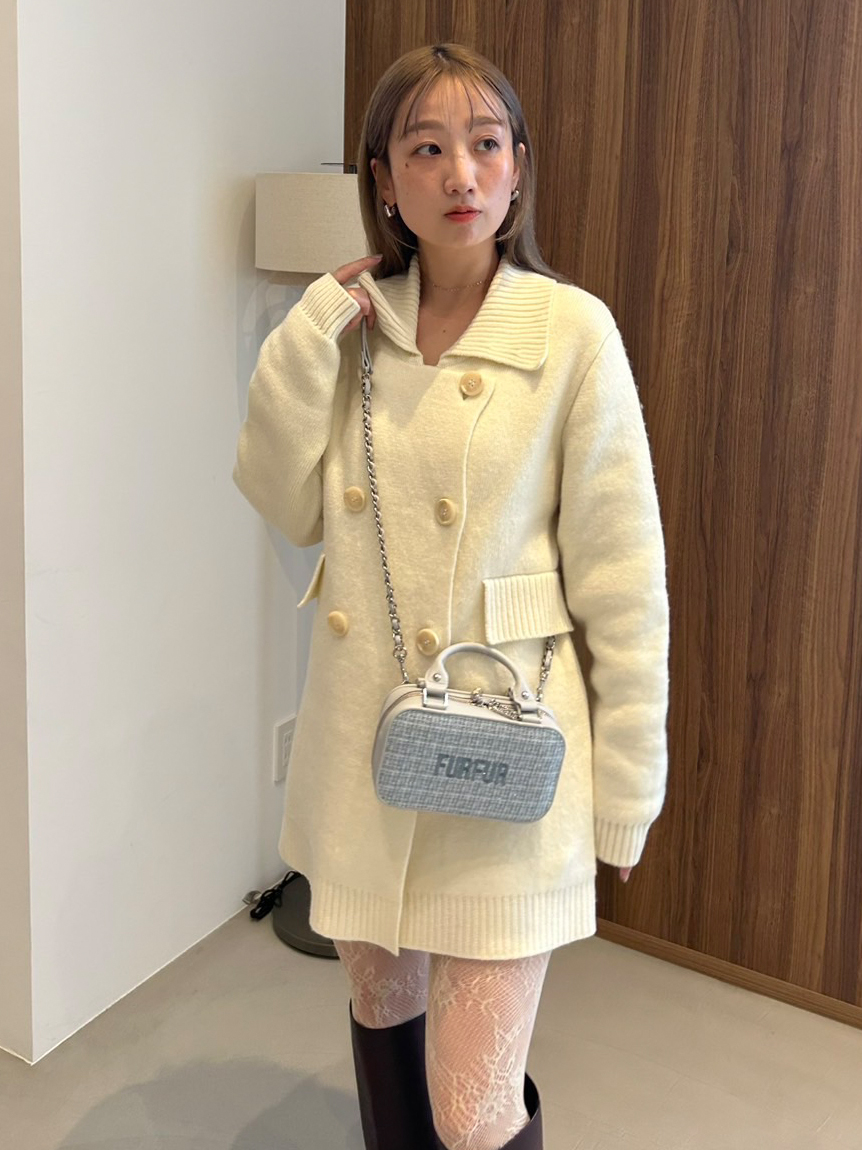 オフィシャルサイト限定カラー】ツイードフォンホルダー(バッグ