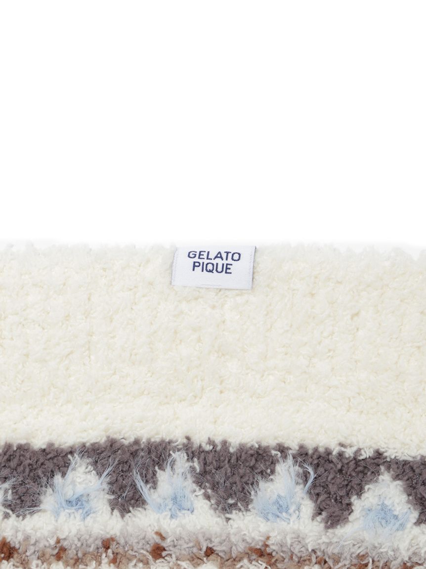 HOMME】パウダーノルディック DOGジャガードブランケット(その他