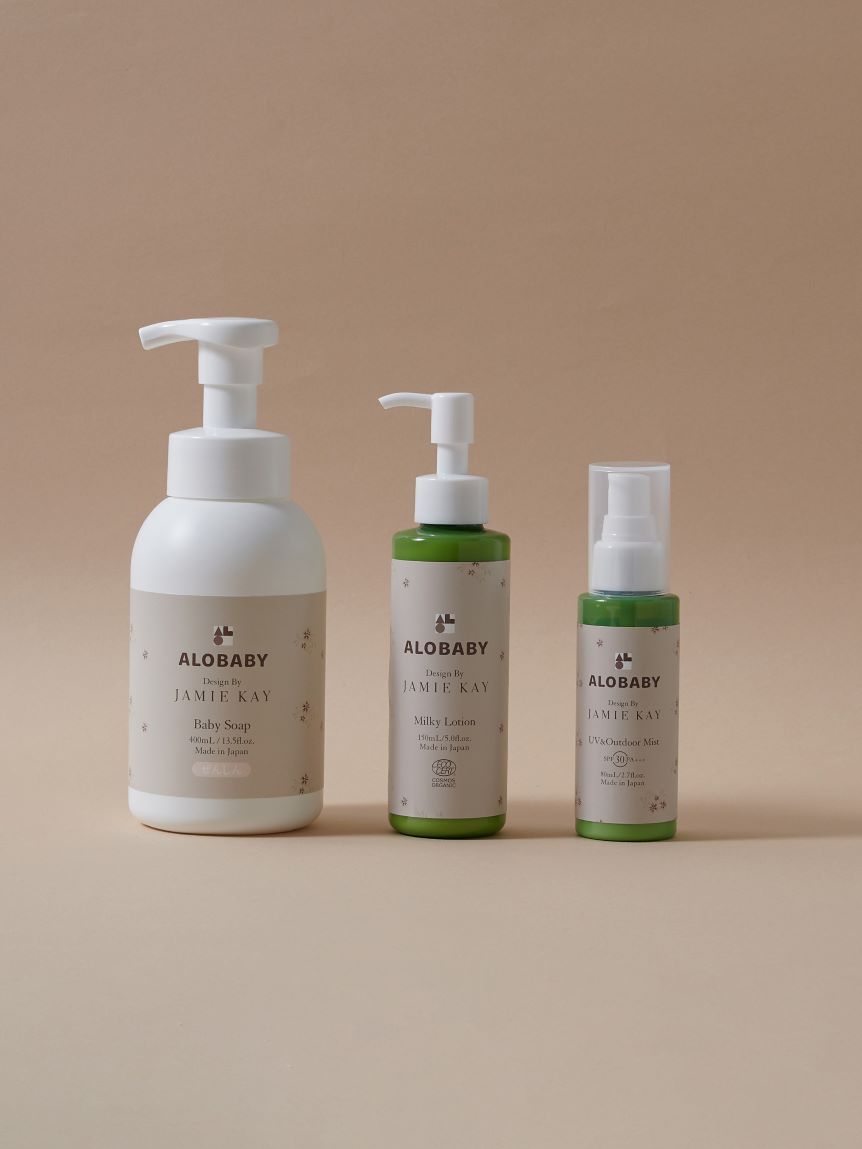 JAMIE KAYコラボパッケージ】ALOBABY UV＆アウトドアミスト(ギフト