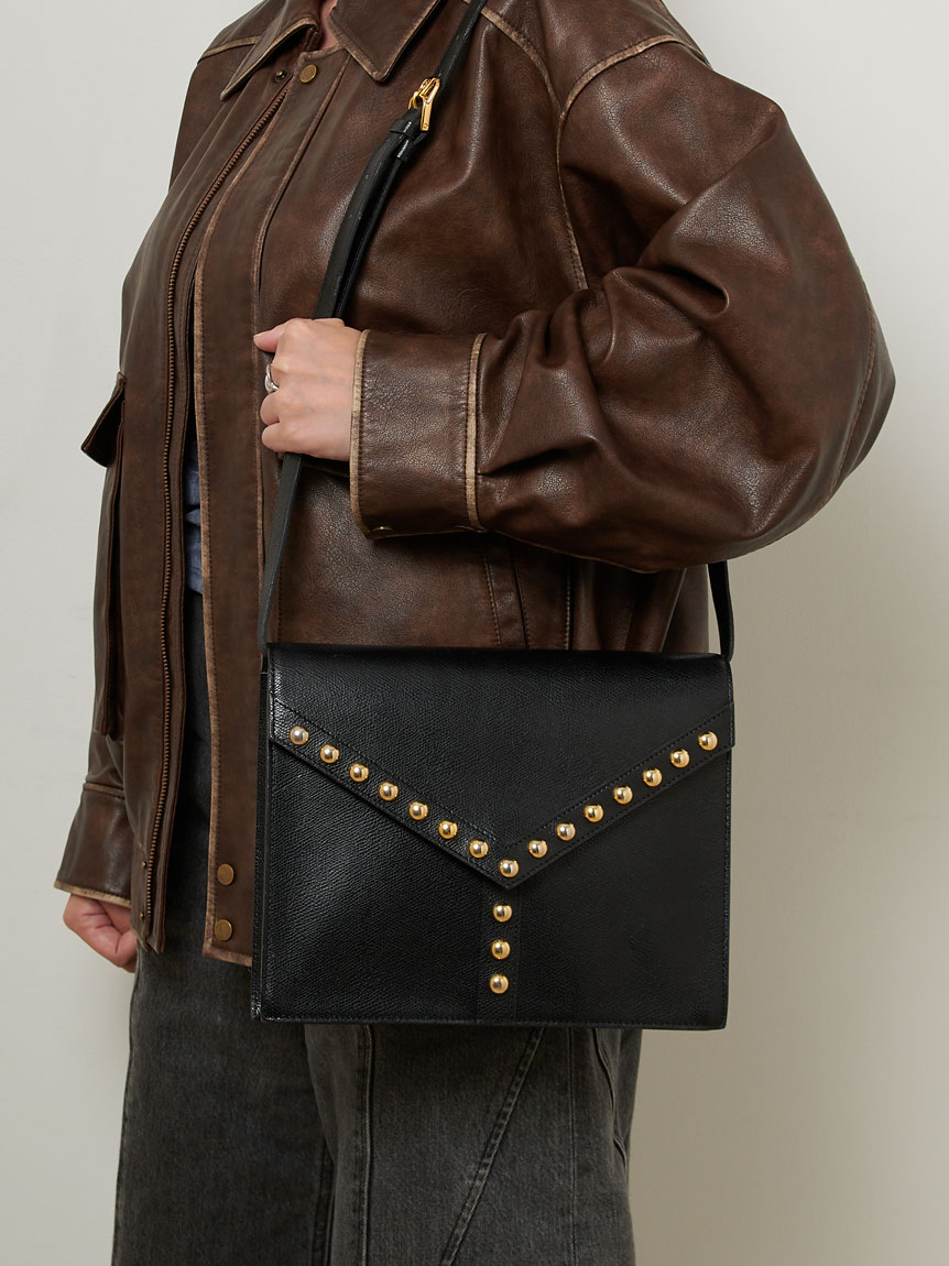 YSL Yスタッズフラップショルダー(ヴィンテージバッグ)｜ヴィンテージ