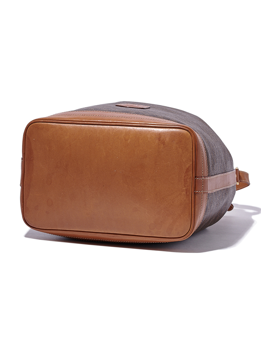 CELINE マカダムモノグラム巾着ショルダー(ヴィンテージバッグ