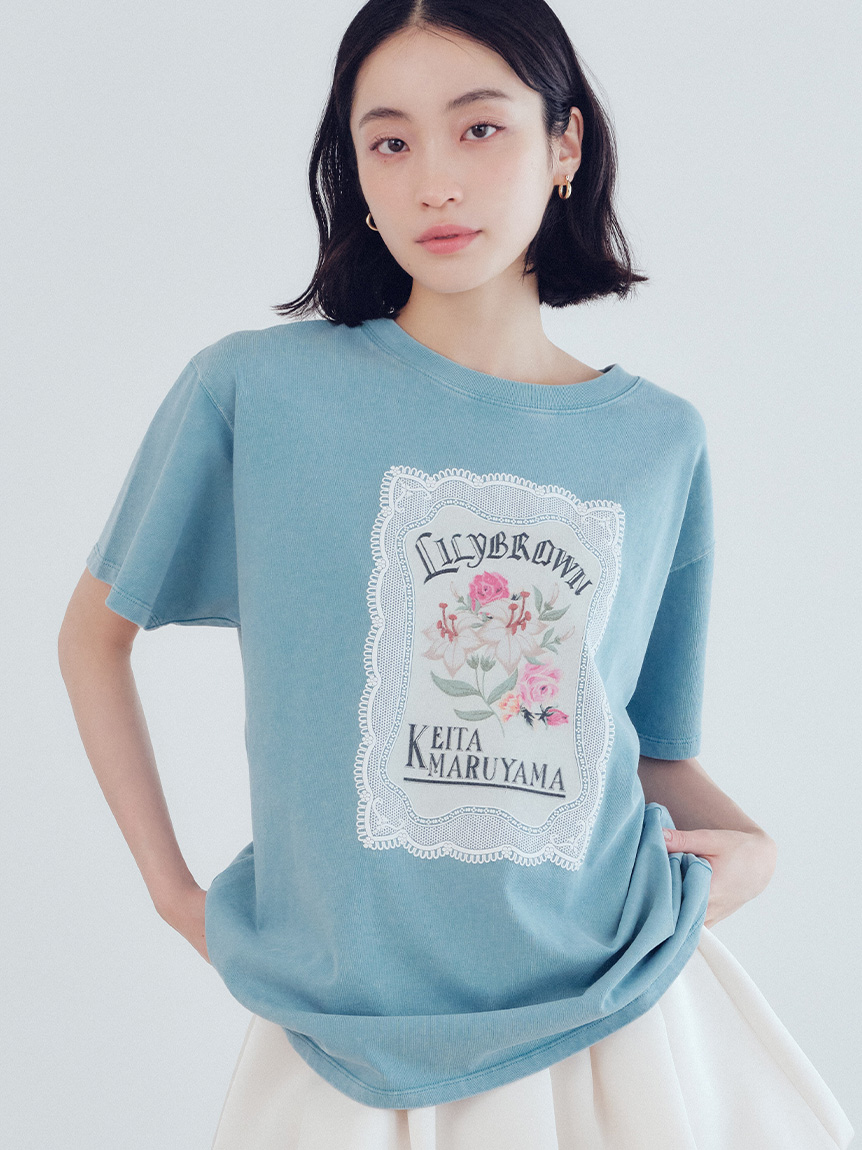 LILY BROWN×KEITA MARUYAMA】バリエーショングラフィックTシャツ