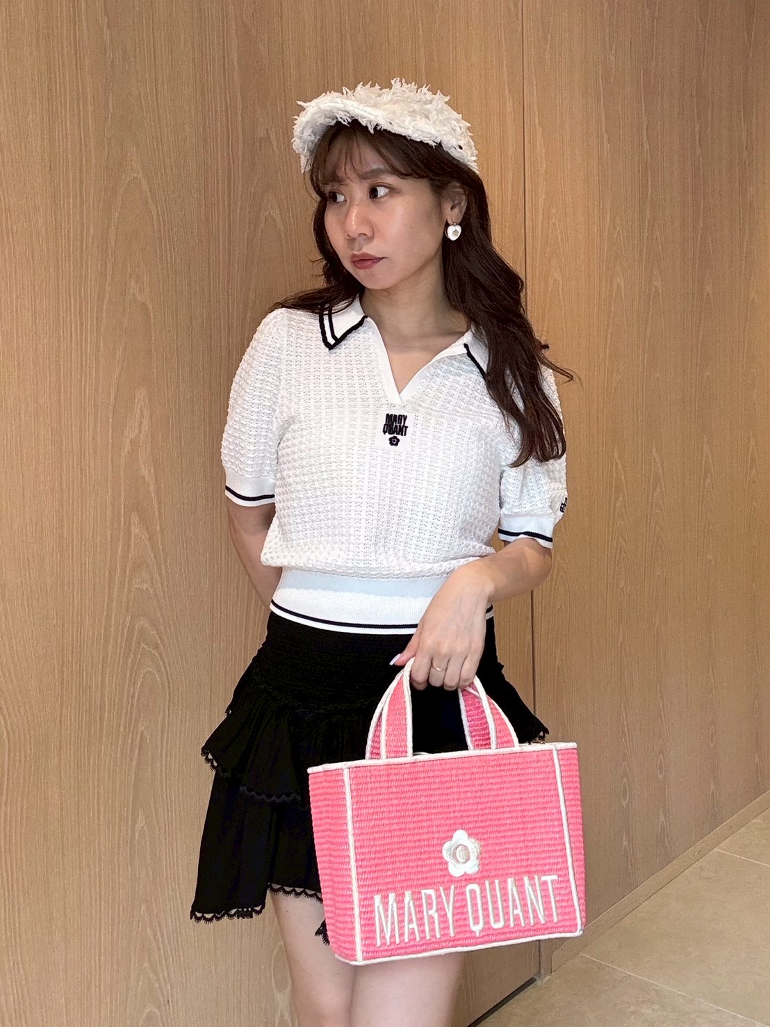 LILY BROWN×MARY QUANT】ジュートロゴトート(バッグ)｜LILY BROWN