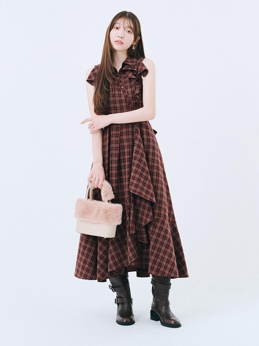 3バックルミドルブーツ(ブーツ)｜シューズ｜LILY BROWN（リリー