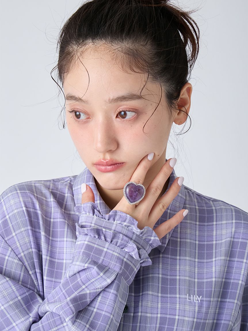 ホイップフリルヘムブラウス(シャツ・ブラウス)｜トップス｜LILY BROWN