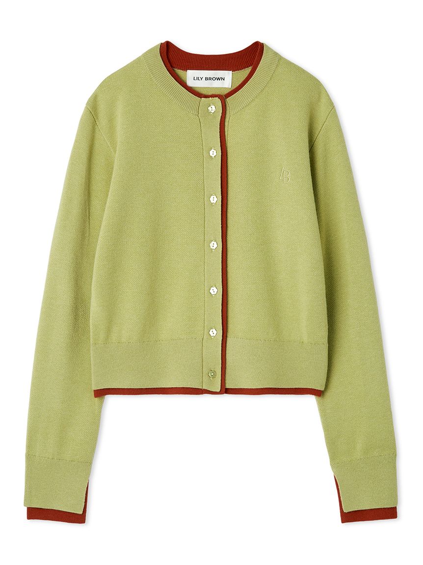 カシミアブレンドレイヤードカーディガン(カーディガン)｜トップス