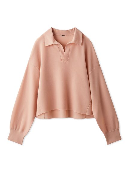 短丈ワイドラガーシアーニットプルオーバー(ニット)｜トップス｜Mila