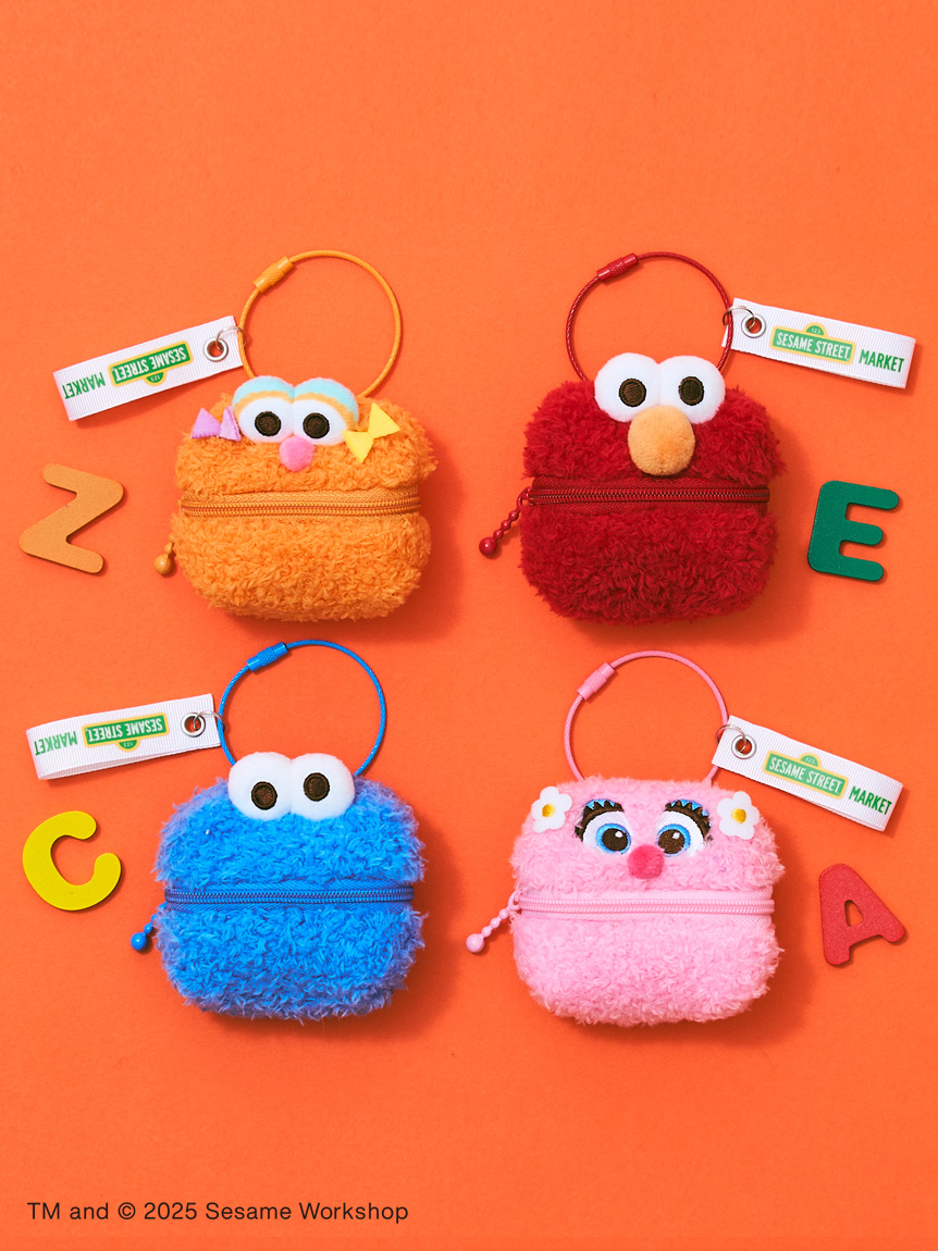イヤホン ポーチチャーム（AirPods対応）(ポーチ)｜SESAME STREET