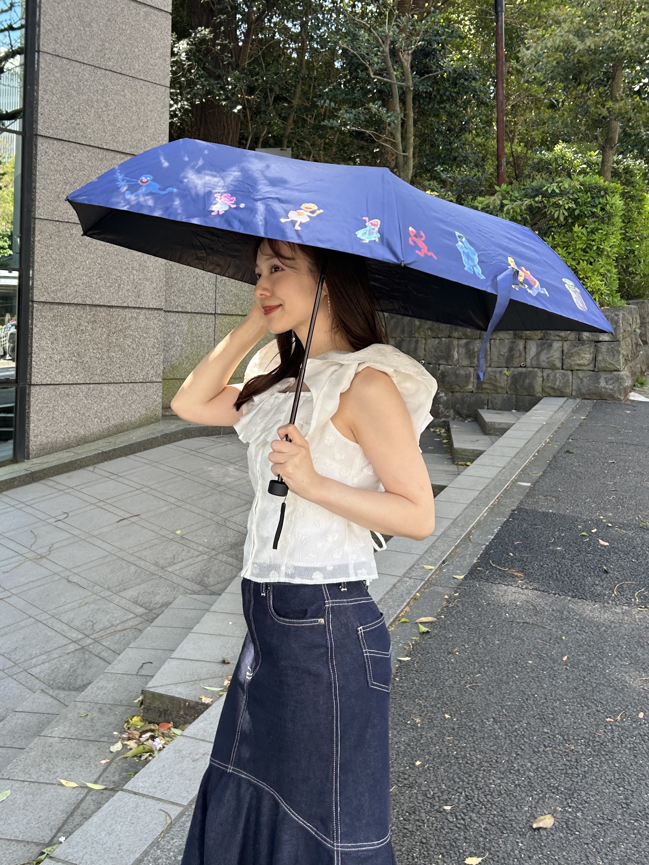 SESAME STREET MARKET×PROTECT U】コラボレーション日傘(傘)｜SESAME