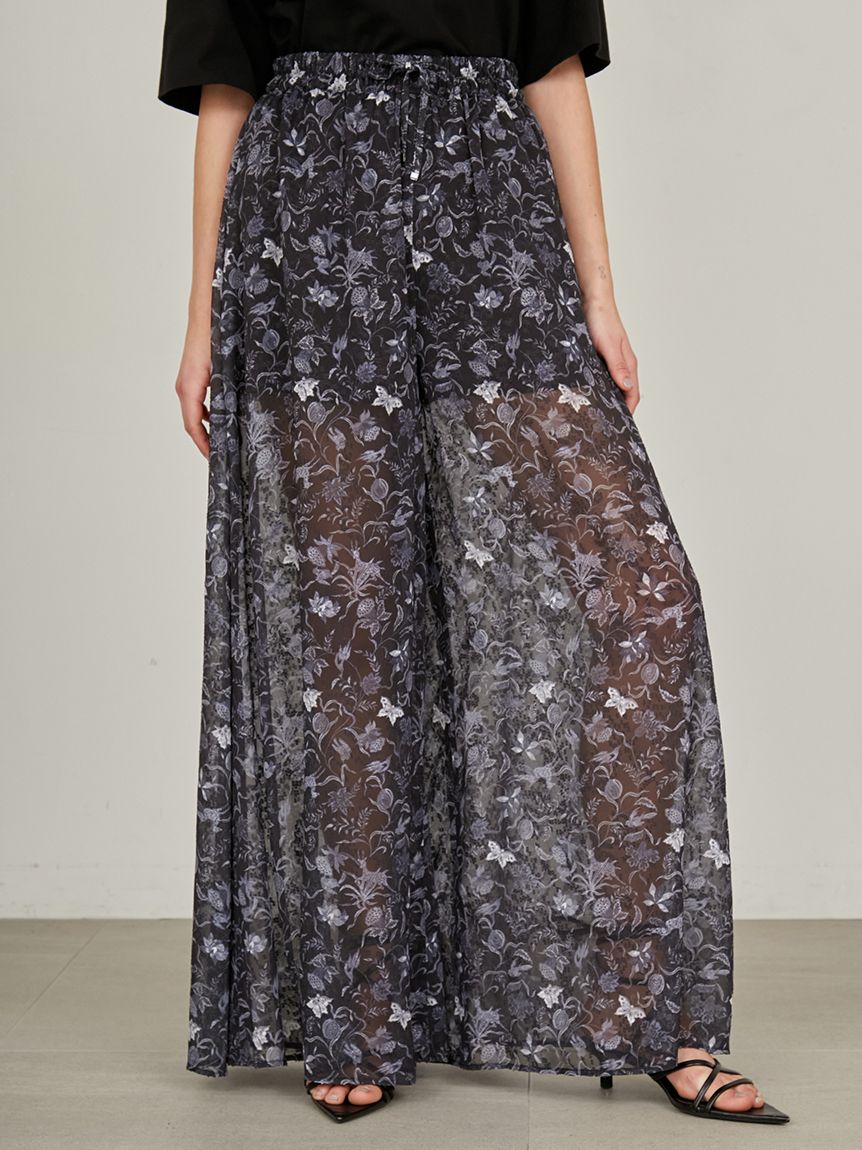 styling/×KEITA MARUYAMA】シアージャガードパンツ(ロングパンツ