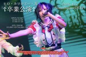 WONDERSNAKE ヒロ・カリロエー・茨卒業公演 のチケット購入・予約は