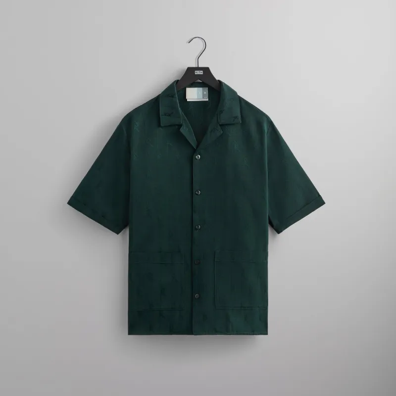 Kith Jacquard Faille Reade Shirt - Stadium | Parallel