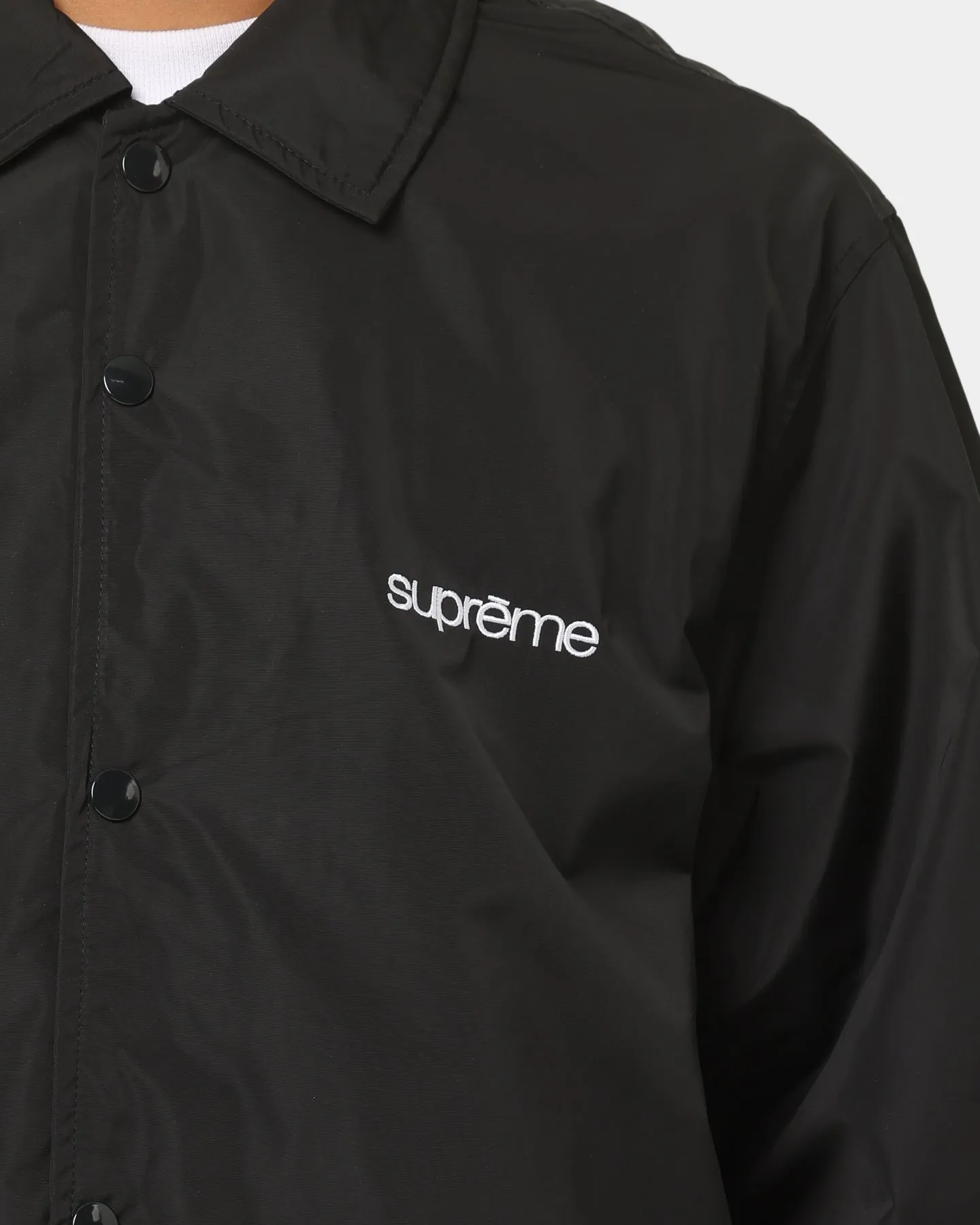 Supreme Five Boroughs Coaches Jacket Black | Parallel