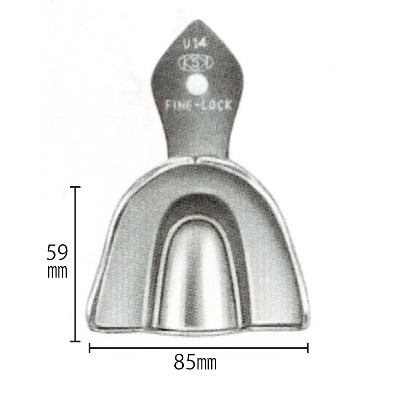 ファインロックトレー [デンテック] 上顎 U11の通販 | Ciモール | Ciモール