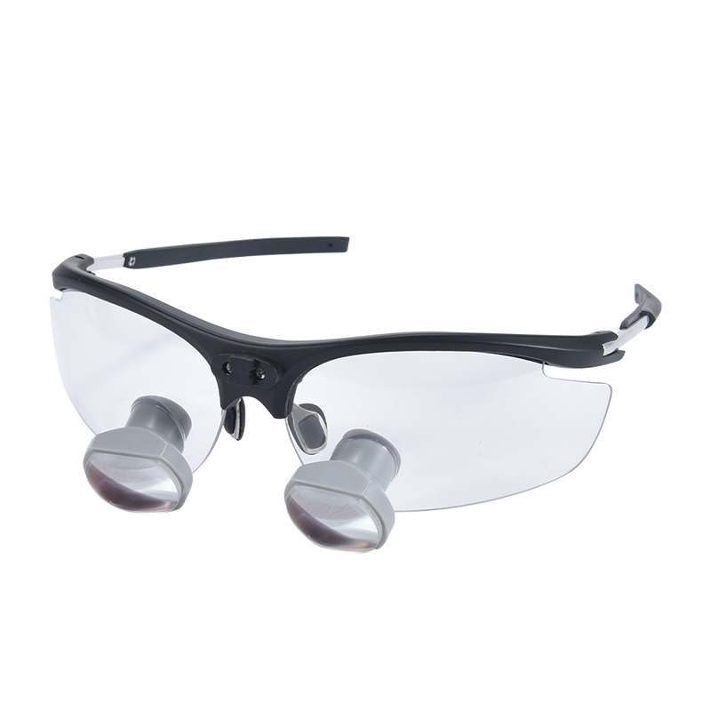 クリアビュールーペ TTLタイプ 3.5倍(樹脂フレーム)ブラック 瞳孔間