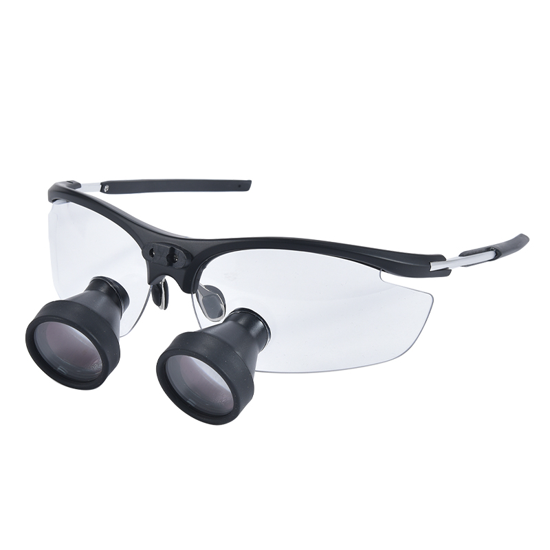 クリアビュールーペ TTLタイプ 2.5倍(樹脂フレーム)ブラック 瞳孔間