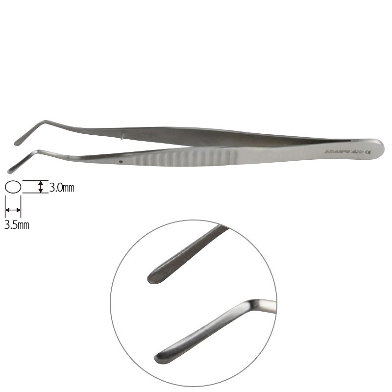 鋭匙ピンセットAA 先端部3.5×3.0mmの通販 | Ciモール | Ciモール