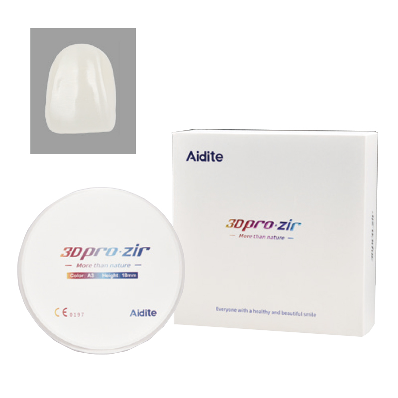 Aidite ジルコニア3D pro 厚さ18mm ブリーチの通販 | Ciモール | Ciモール