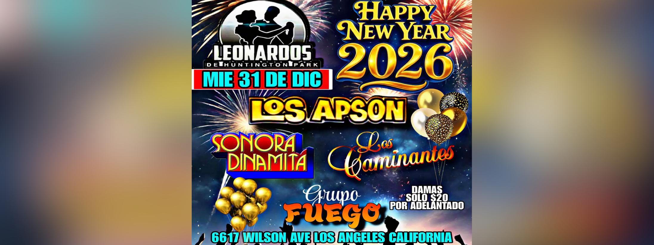 Tickets for LOS APSON, LOS CAMINANTES & MORE IN LOS ANGELES at