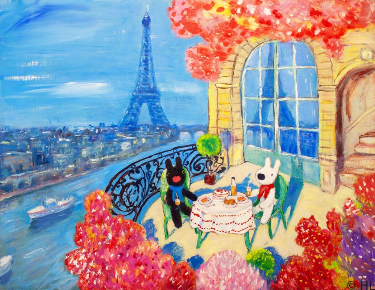 入場無料】未公開の原画25点が一挙展示！販売も「リサとガスパール POP