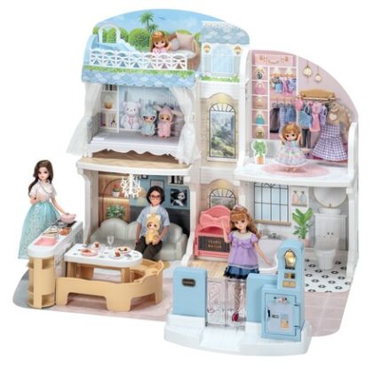 リカちゃんハウス「おしゃべりオートロック 2階建てのグラン・メゾン