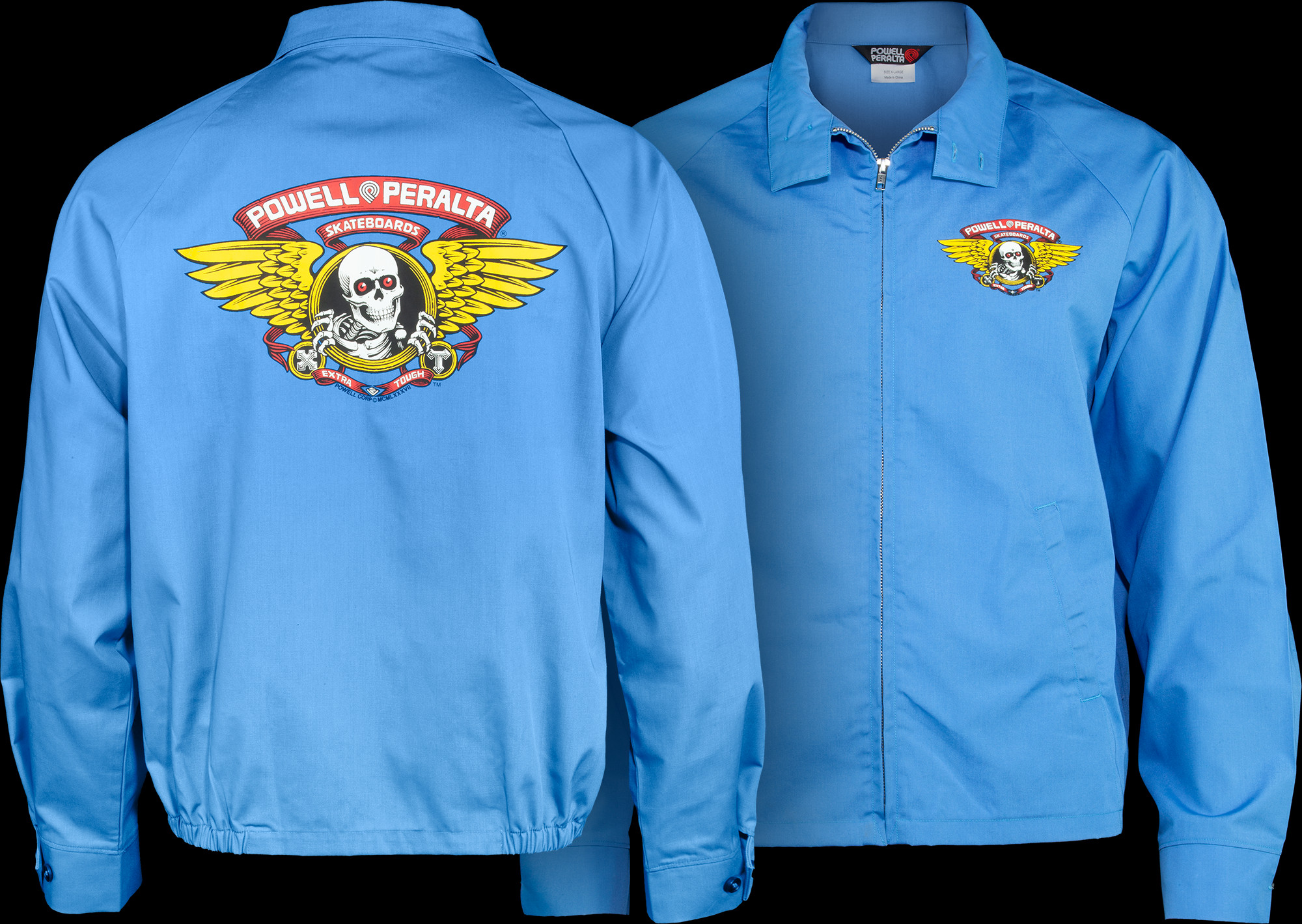 Powell Peralta Winged Ripper Jacket Postal Blue - Powell-Peralta®