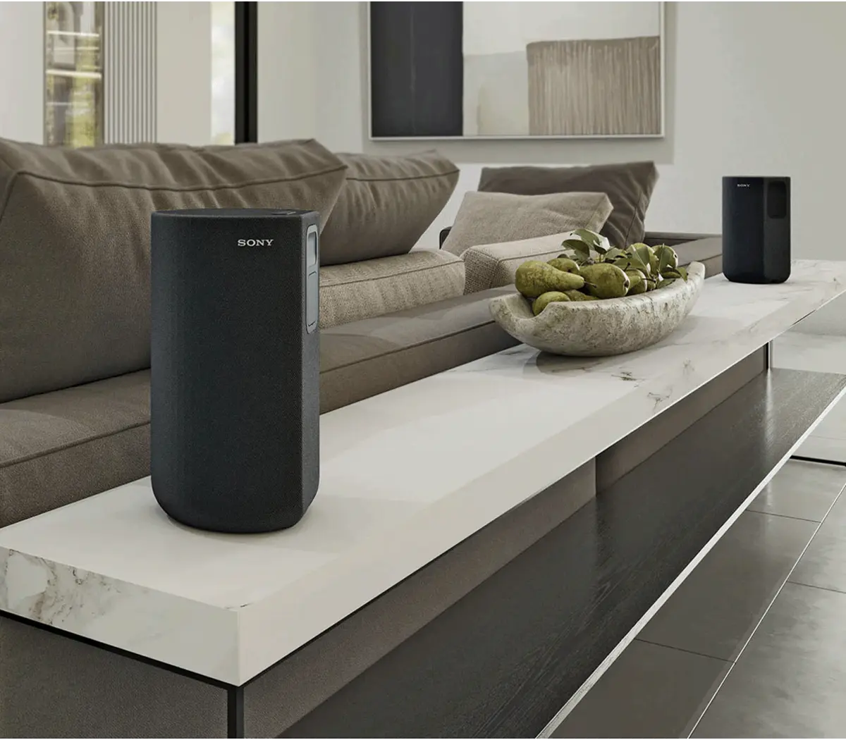 Sony SA-RS5 Wireless Rear Speakers with Built-in Battery for Bar 9