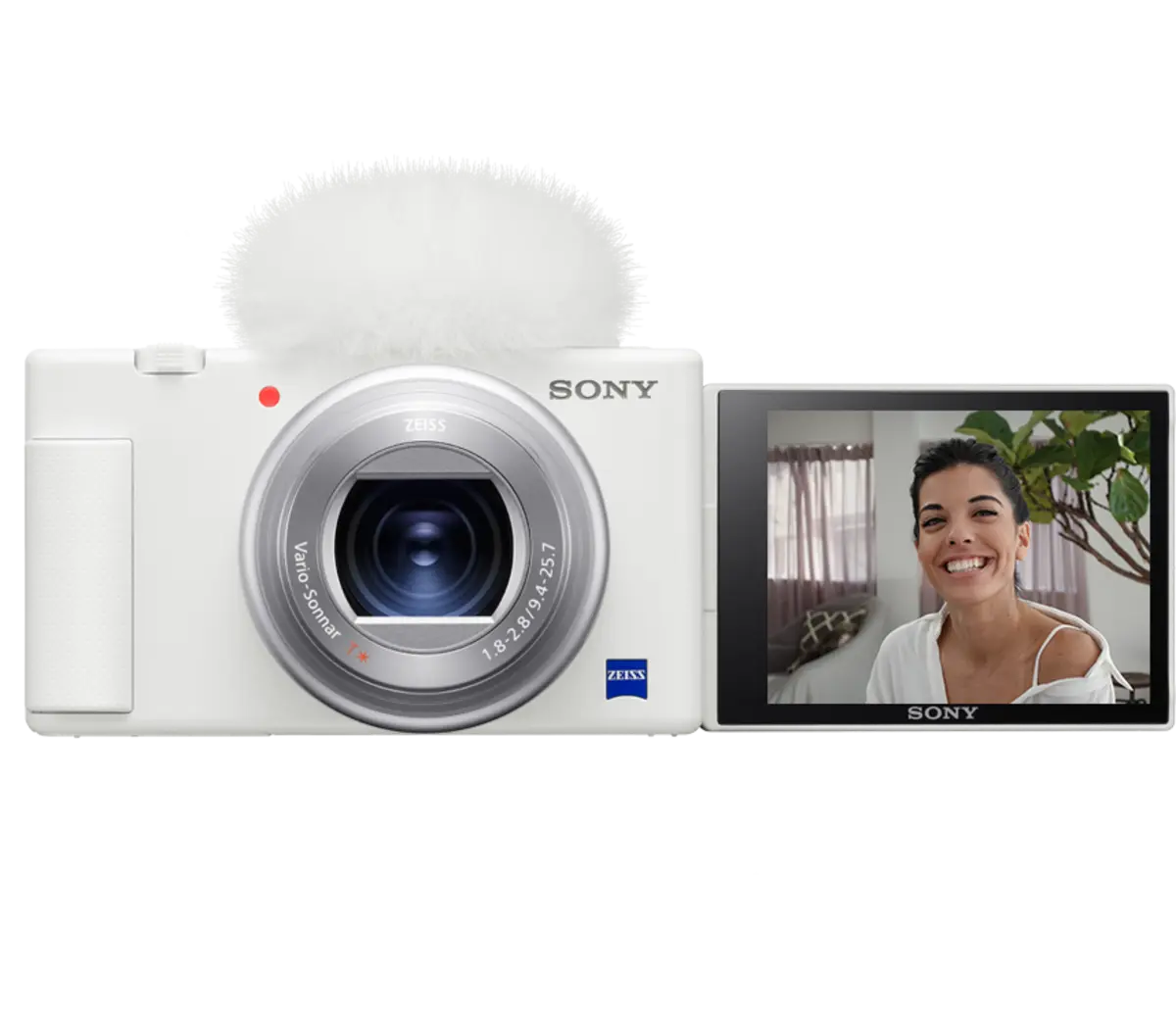 Sony ZV-1 Digital Camera (White) | DCZV1/W
