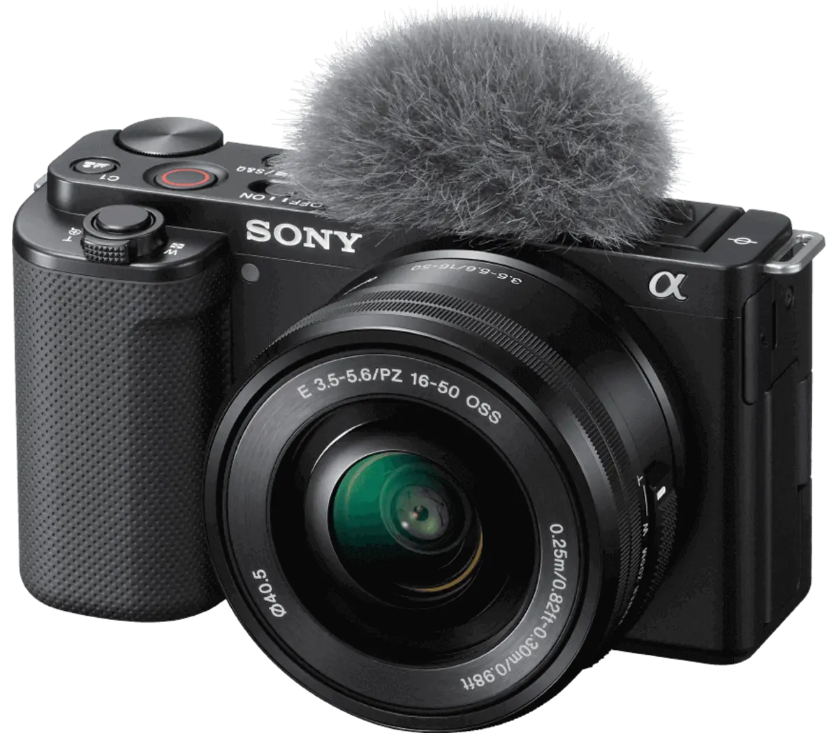 Sony ZV-E10 Mirrorless Vlog Camera Body (Black) & Lens|ILCZVE10L/B