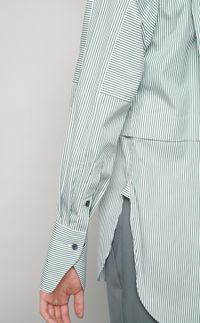 beautiful people｜ストライプタキシードシャツ