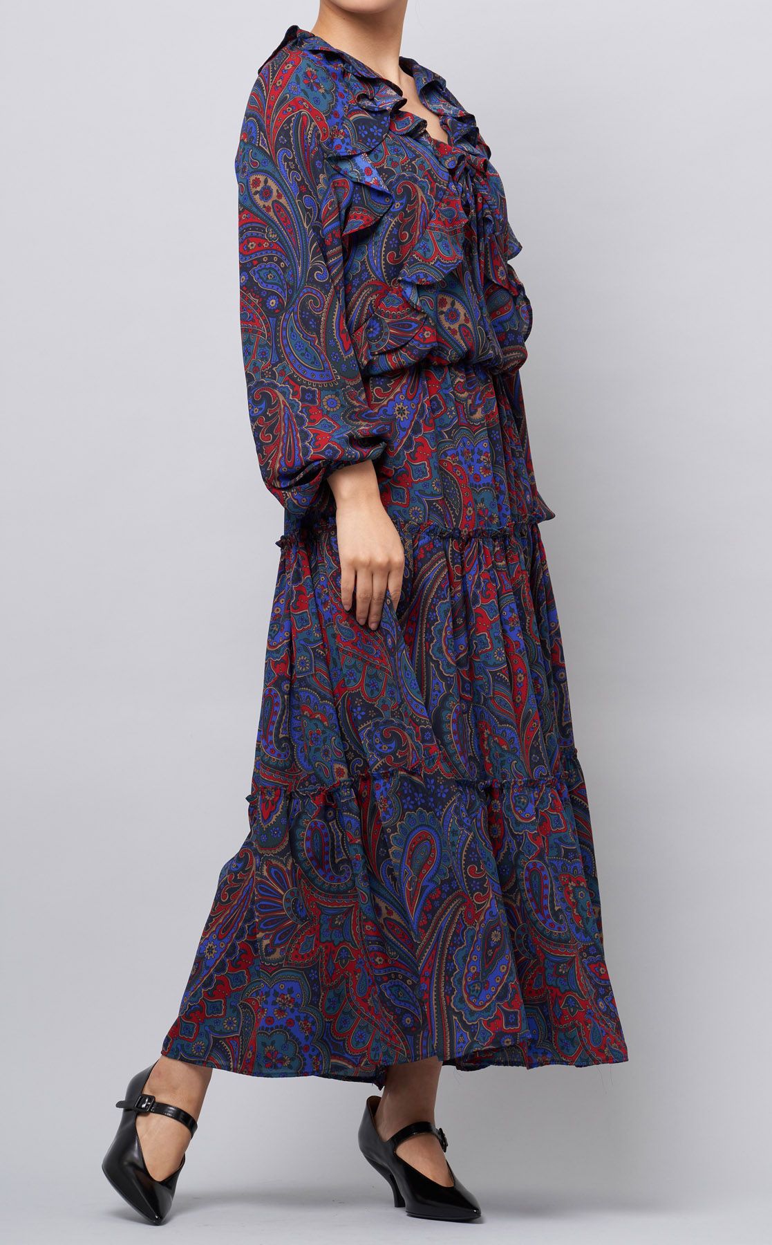 Lauren Ralph Lauren｜ペイズリー柄プリントワンピース