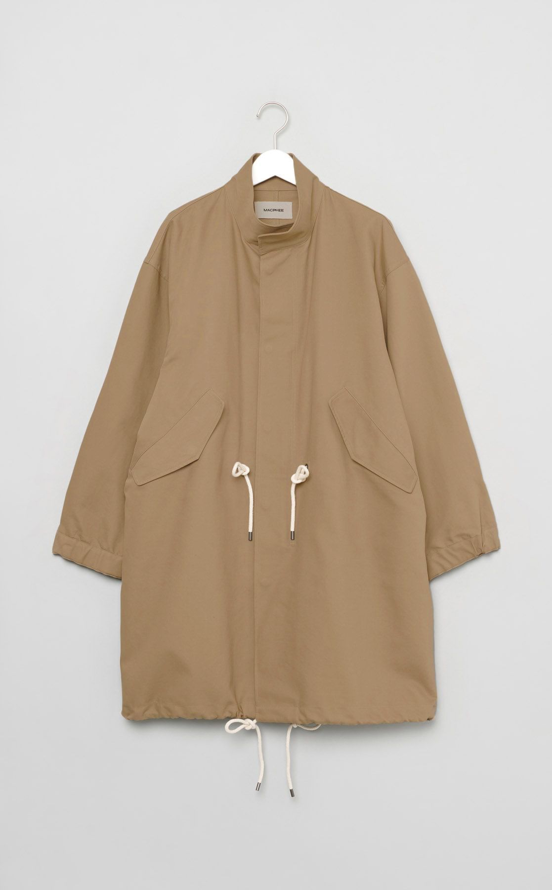 MACPHEE｜コットンダブルクロスモッズコート