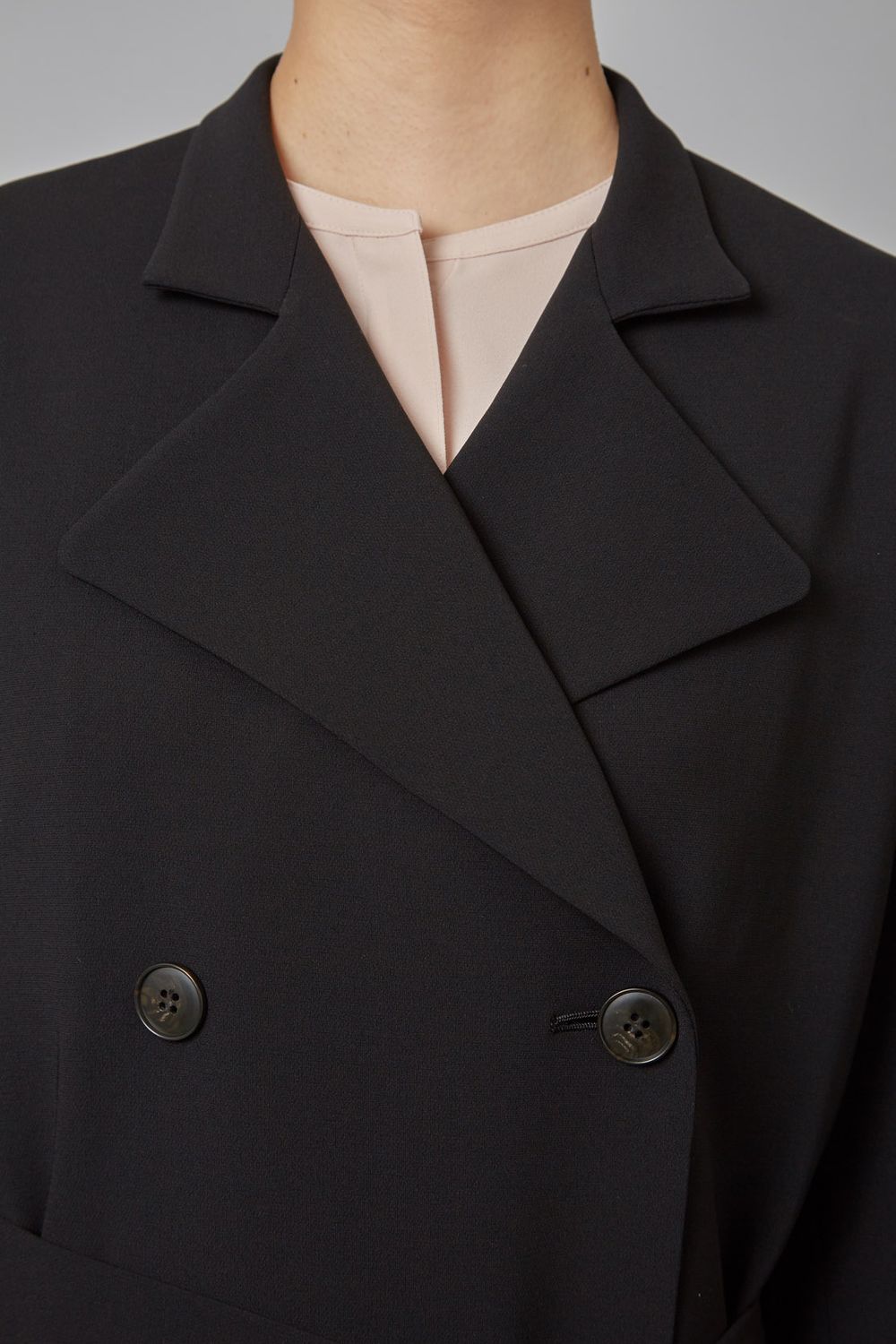 Theory｜ダブルブレストベルトコート