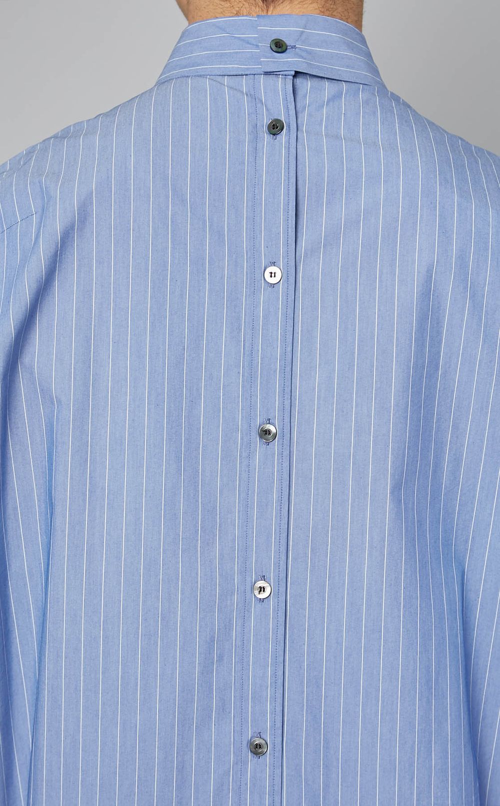 UJOH｜フルオープンストライプシャツ