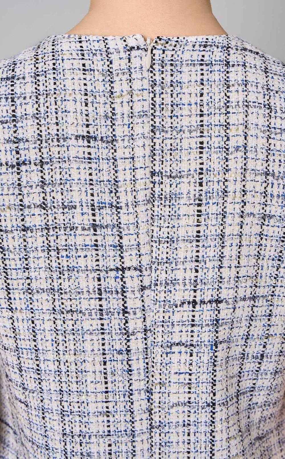 Theory luxe｜ミックスツイードノースリーブワンピース