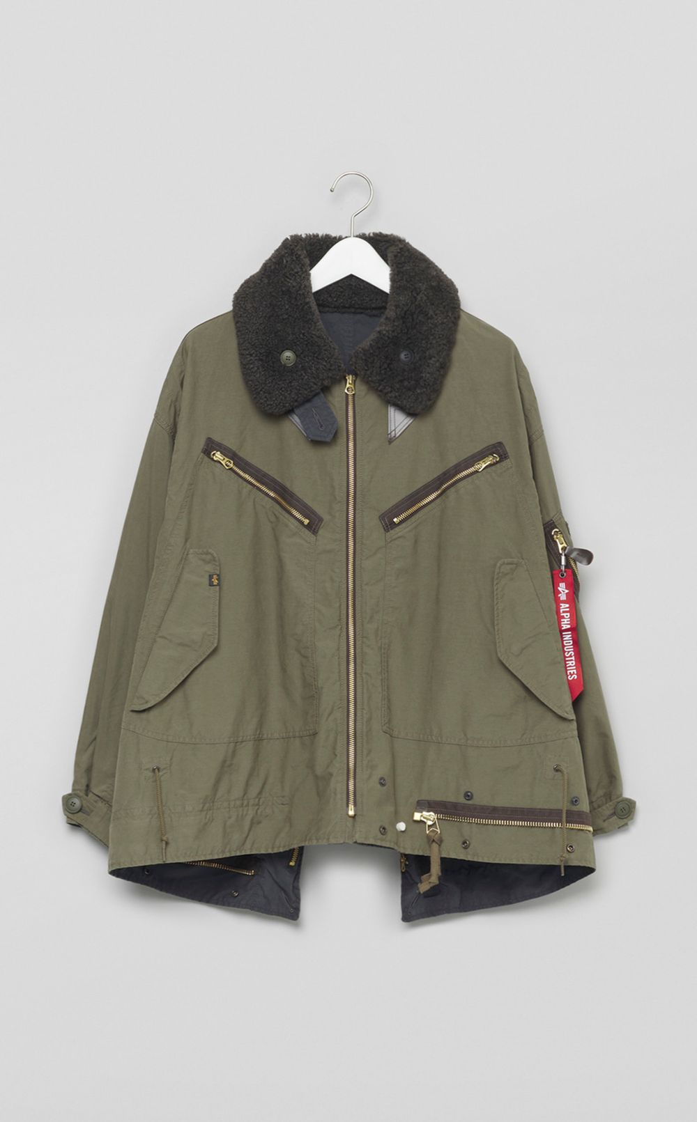 beautiful people｜アルファ4wayモッズコート