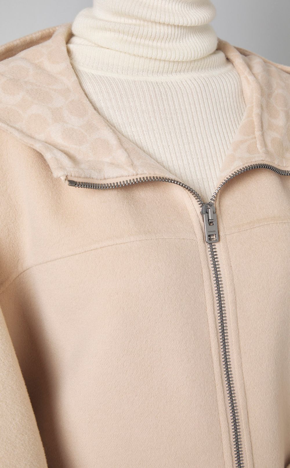 COACH｜ダブルフェイスケープコート