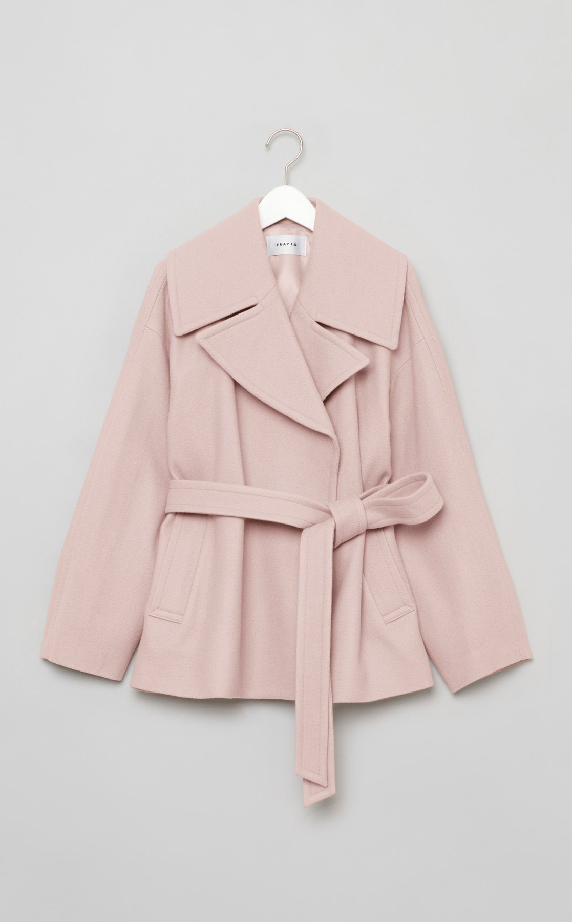 FRAY I.D｜ビッグカラーショートコート