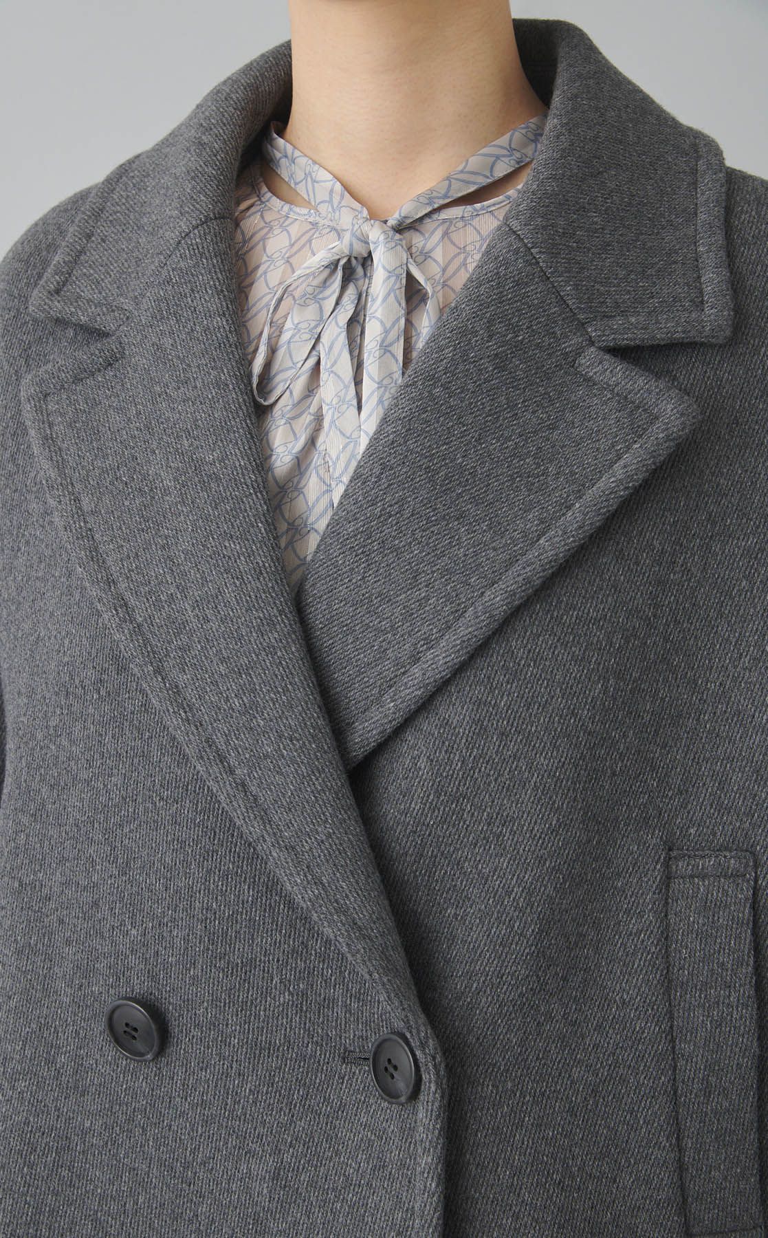 FRAY I.D｜ウールカルゼショートコート