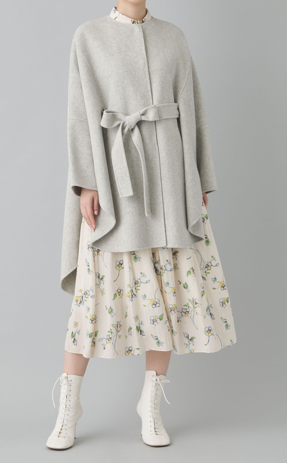 LE PHIL｜ソフトウールリバーポンチョ