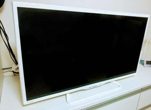 SHARP AQUOS LC-32W35 ホワイト液晶テレビ SHARP - SHARP 32V型 LED