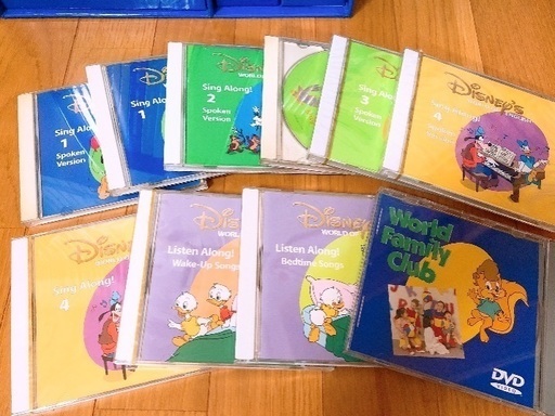 美品☆ディズニーワールドオブイングリッシュ プレイアロング DVD DWE