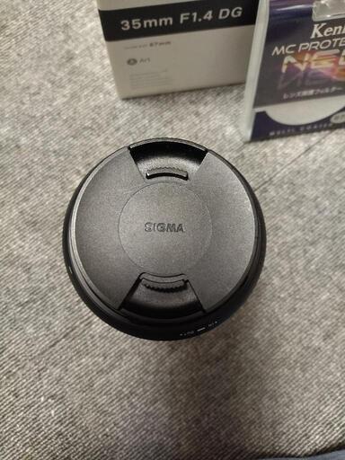 SIGMA 35mm F1.4 DG 保護フィルターつき