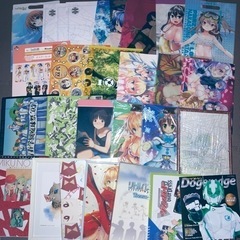 アニメグッズ 大量 まとめ売り 約24.2kg ペーパー類 ファイル ポスター